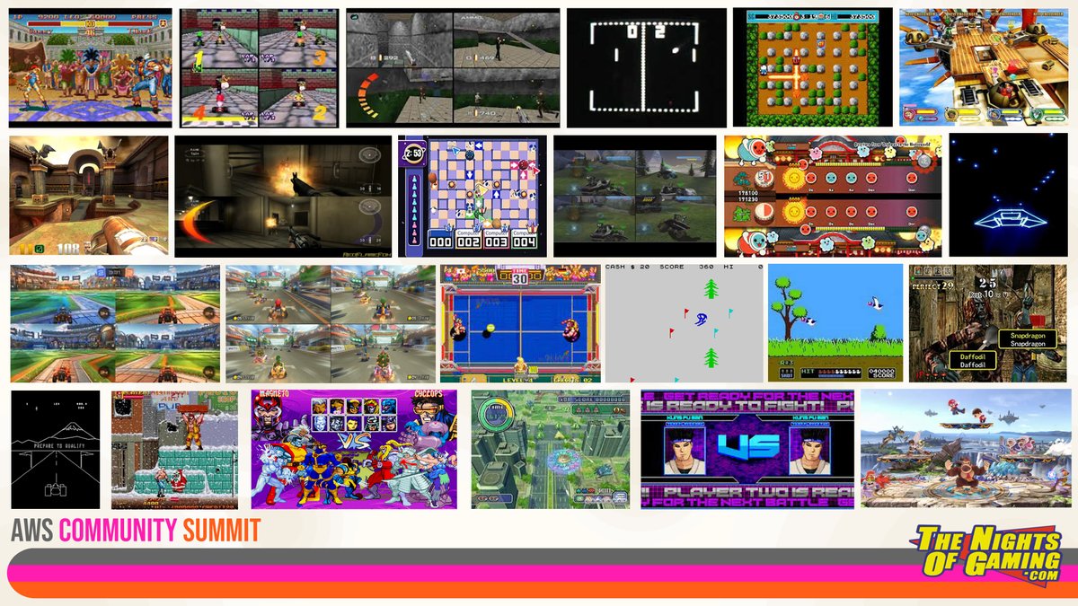 When the talks are done a different kind of fun begins 🕹

From Horace Goes Skiing to Halo - We've some great titles lined up for our evening gaming lounge.

A few examples below!

AWS Community Summit: 28 Sept. MCR

Link to Agenda &amp; Tickets in comments!

#aws #gaming #community