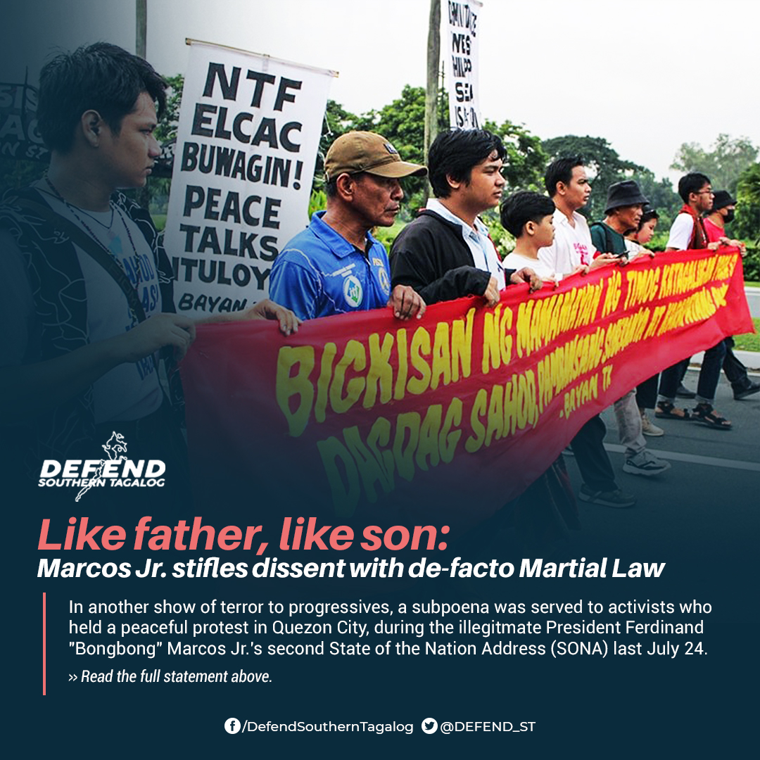 Defend Southern Tagalog tweet media