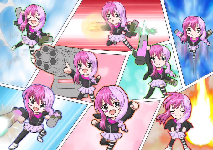 #みんなでデフォルメ絵をあげて幸せな気分になろう
便乗しちゃうぞ♪ 