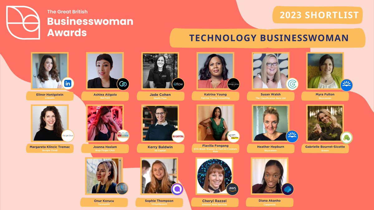 INATIGO_Tech's tweet image. A BIG congratulations to our Co-Founder Ashlea Atigolo for being selected out of 1,000 applicants as a Finalist for @GBBusinesswoman - for the Technology Businesswoman Award.

We wish Ashlea &amp;amp; the other amazing women good luck!

#GreatBusinessWomanAward #generatieveai