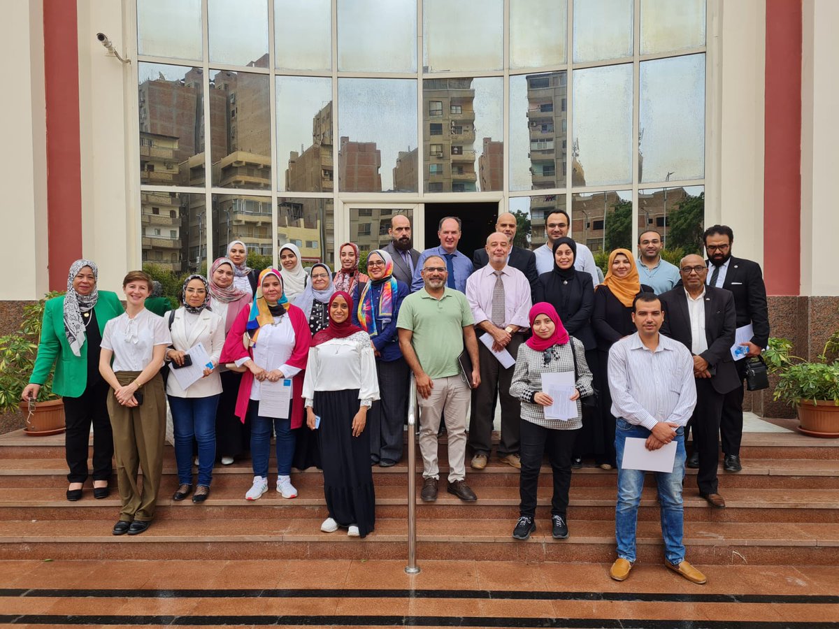 التدريب التقني الأول لمشروع التعاون الفني الثنائي "تعزيز المترولوجيا من أجل تحسين القدرة التنافسية في الاقتصاد المصري (SMIC)" من قبل معاهد المترولوجيا المصرية والألمانية.

facebook.com/NIS.Egypt/post…