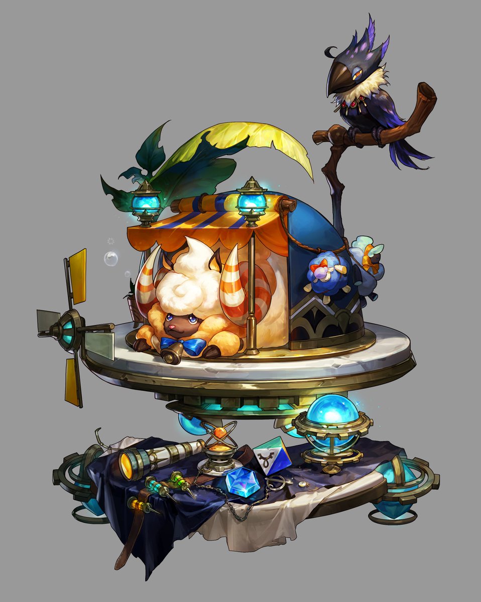 DNF_artwork's tweet photo. 펠로마와 화이트버터 씨 https://t.co/z62rUFfqPI