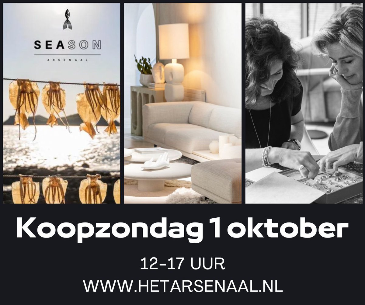 In het weekend van 30 sep en 1 okt presenteren alle shops en studio's hun winter-design-collecties. Zondag is er een extra koopzondag met muziek, drinks&amp;bites en entertainment. WELKOM!  #naarden #hetarsenaal #interiordesign #fashion #beauty