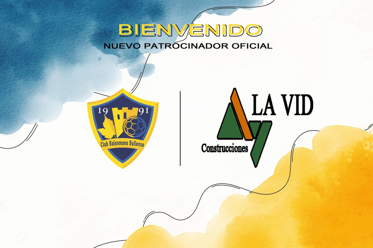 CBMBullense's tweet photo. NUEVO PATROCINADOR
Construcciones La Vida S.A. se une a nuestra familia apostando por nuestro proyecto deportivo y formativo.
Puedes visitar su web para más información: https://t.co/SAhhdL08Ua
#Balonmano #Bullense #Bullas #Cantera #Familia #Orgullo https://t.co/oLjhd2iNMd
