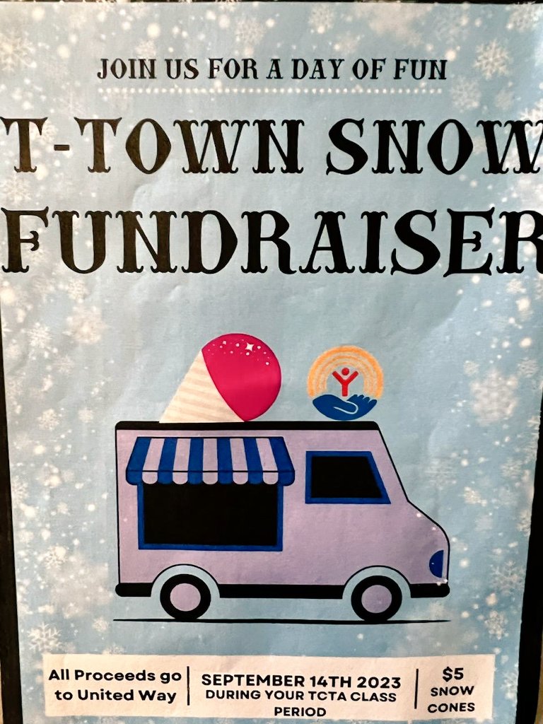 TCTA (@tctatuscaloosa) on Twitter photo Things that go together.
1. Peas and Carrots
2. Cereal and Milk
3. Donating Blood and buying Snowcones to support United Way. It's just that simple. #sept14 <a href="/TCSBoardofEd/">T🍏S Board of Ed</a> <a href="/BryantStampede/">Paul W. Bryant High School</a> <a href="/NHS_theRidge/">Northridge HS</a> <a href="/GoCHSFalcons/">Central High School</a> <a href="/BranchJetta/">Jetta Branch</a> <a href="/MikeDaria/">Mike Daria</a> <a href="/tidecam/">Deron Cameron Ph.D</a> <a href="/ESPNupe/">James Darin Pope</a> <a href="/westalchamber/">The Chamber of Commerce of West Alabama</a> Things that go together.
1. Peas and Carrots
2. Cereal and Milk
3. Donating Blood and buying Snowcones to support United Way. It's just that simple. #sept14 <a href="/TCSBoardofEd/">T🍏S Board of Ed</a> <a href="/BryantStampede/">Paul W. Bryant High School</a> <a href="/NHS_theRidge/">Northridge HS</a> <a href="/GoCHSFalcons/">Central High School</a> <a href="/BranchJetta/">Jetta Branch</a> <a href="/MikeDaria/">Mike Daria</a> <a href="/tidecam/">Deron Cameron Ph.D</a> <a href="/ESPNupe/">James Darin Pope</a> <a href="/westalchamber/">The Chamber of Commerce of West Alabama</a>