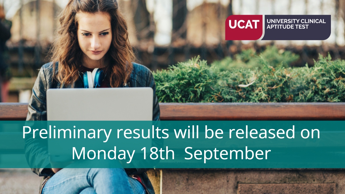 We aim to issue interim results on 18 September as by this point we should be able to give a clearer indication of the average score and deciles for 2023. They will be available here: ucat.ac.uk/results/test-s… Please do not contact us for an exact time as we will not respond.