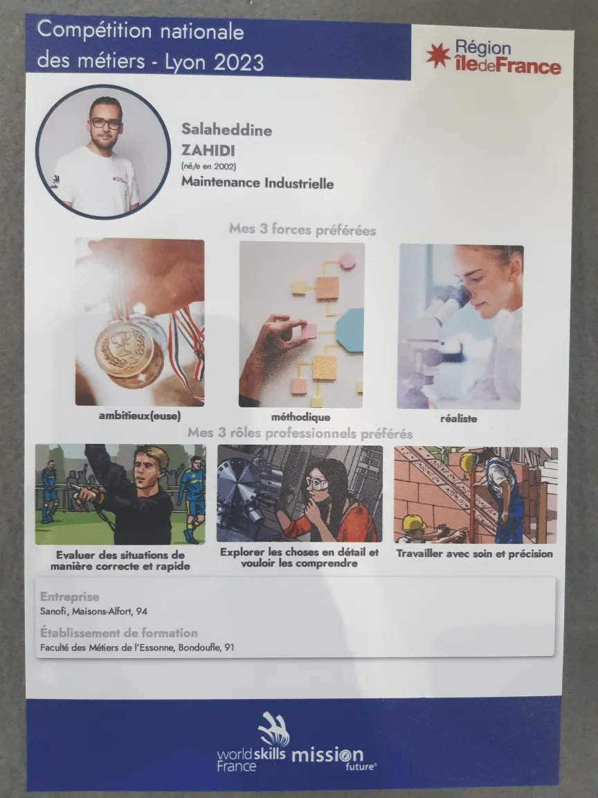 maintenancia's tweet photo. On vous présente les 4 candidats issus des championnats régionaux qui seront à partir de demain en compétition pour le Championnat de France de Maintenance : Thiaifene ACHER, Aurélien LIGONNET, Sean POIRÉE, Salaheddine ZAHIDI.
@Worldskills #maintenance https://t.co/8GylZfmhCs