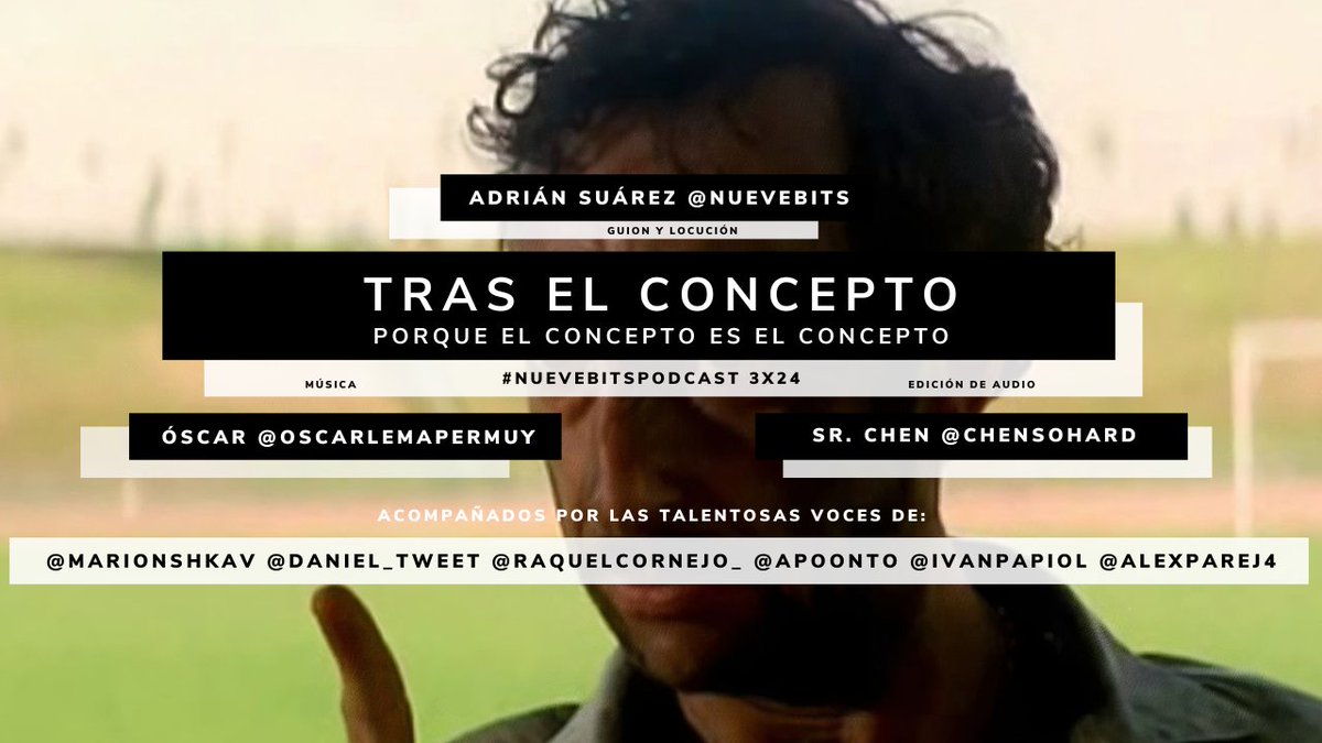 #NuevebitsPodcast 3x24 | Tras el concepto

Con <a href="/marionshkav/">Mariona Valls</a> <a href="/daniel_tweet/">Daniel González</a> <a href="/raquelcornejo_/">𝕽𝖆𝖖𝖚𝖊𝖑 𝕮𝖔𝖗𝖓𝖊𝖏𝖔 🦇</a> <a href="/apoonto/">apoonto</a> <a href="/ivanpapiol/">Ivan Papiol 🌱</a> <a href="/AlexParej4/">Álex Pareja</a> edita <a href="/chensohard/">Sr. Chen</a>

¿Dónde nace el concepto creativo primitivo de cada videojuego?

RT!!!

YouTube: youtu.be/bGE9W_52wbU
Spotify: open.spotify.com/episode/12bQvA…