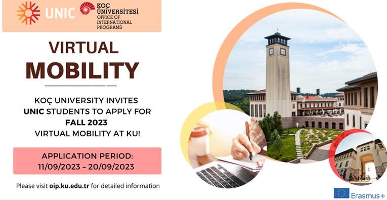 <a href="/ruhrunibochum/">Ruhr-Universität Bochum</a> students can now apply for UNIC Virtual Semester Exchange Program at Koc University! Check out opened courses on public.ruhr-uni-bochum.de/sl/unic/Pages/… and find the right one for you.
More info on oip.ku.edu.tr/mobility-progr…