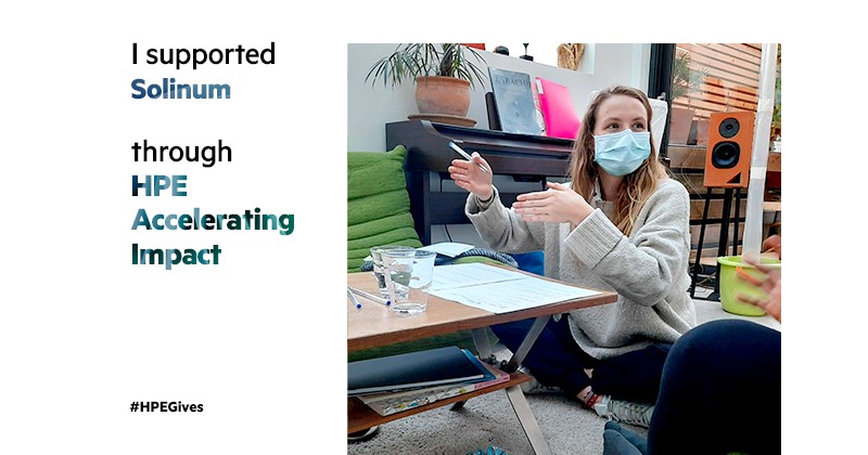 I just supported @solinum_asso through HPE Accelerating Impact #HPEGives hpe.to/6015PNj0d 
Thanks <a href="/HPE/">HPE</a> to give us this great opportunity to all of us to make an impact via our donation.  thank you! #weareHPE