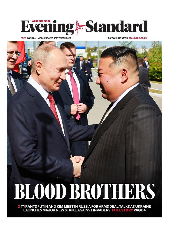 declanghenry's tweet photo. Blood brothers indeed  - yet both of them probably think they are a cause for good in the world.     https://t.co/tfADPN7AVK #Declanhenryauthor #trending #news https://t.co/Hjzy9Amnyr