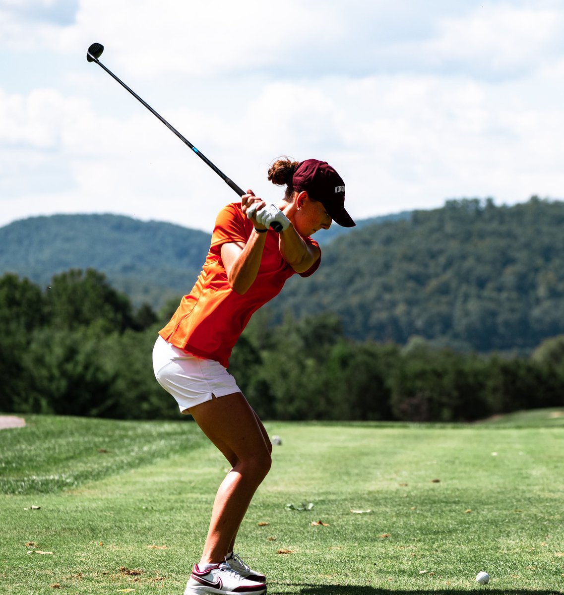 HokiesWGolf's tweet photo. We’ll have three making their Tech debuts this weekend in Michigan 🤩🦃⛳️

🦃 Emily Mathews
🦃 Valentine Delon
🦃 Katherine Lemke https://t.co/XiTcGrj7QI