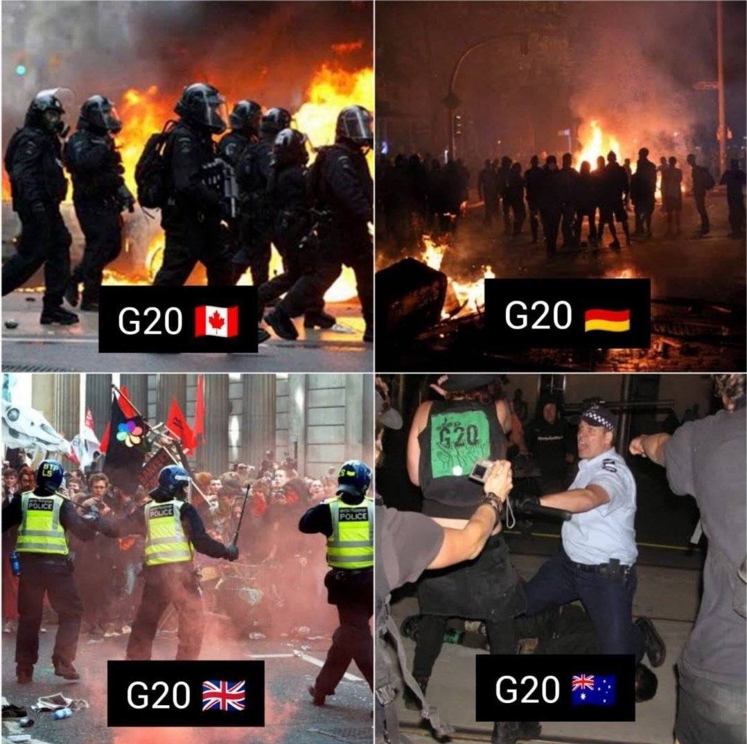 Why liberals are complaining about tight security at #G20Bharat

That's the reason..

Riots is a common sight for G20