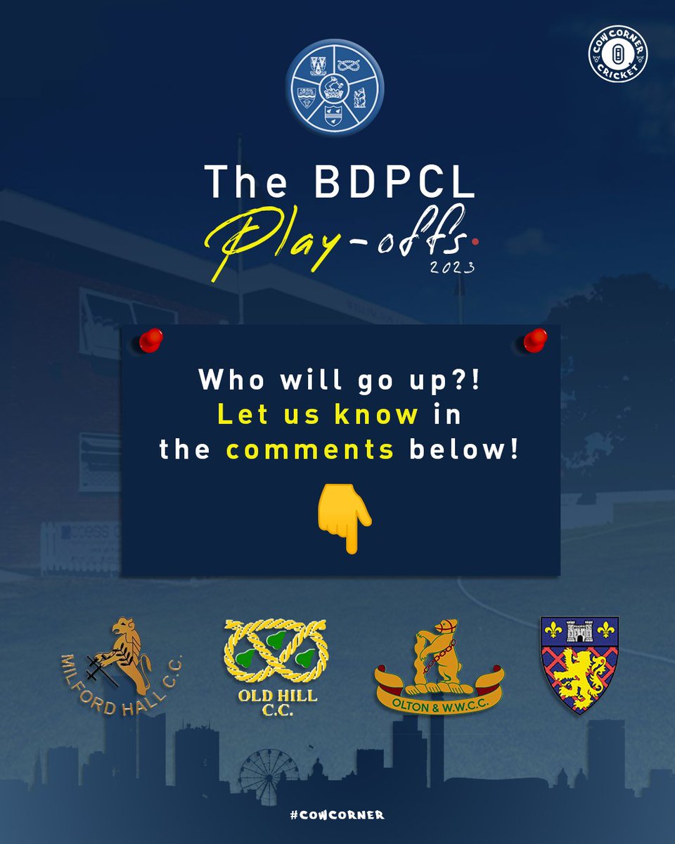 CowCornerPod's tweet photo. 🔮𝗣𝗥𝗘𝗗𝗜𝗖𝗧𝗜𝗢𝗡 𝗧𝗜𝗠𝗘
Who will come out on top in the next few weeks is anyones guess, but what a competition these BDPCL play-offs look like they are going to be!
Let us know who you think will come out on top in the comments below!👇
7/7
#CowCorner #Cricket #BDPCL https://t.co/wfX1v63xes