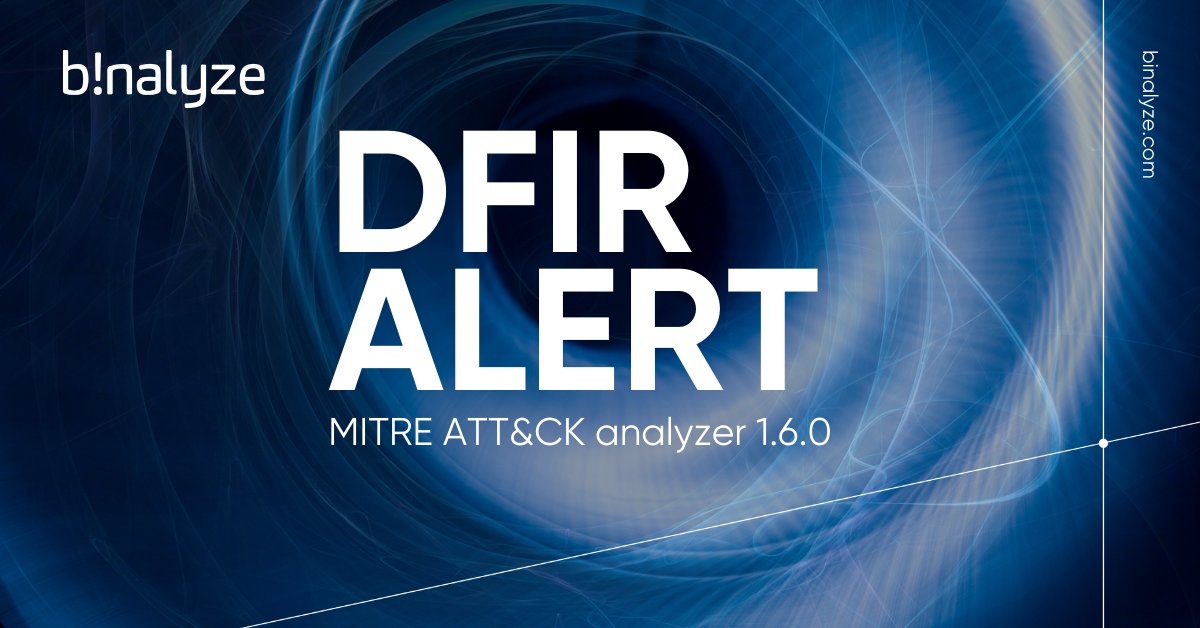 AIR MITRE ATT&amp;CK: Version 1.6.0 has landed! 

👉Improved detection for Red Teaming and exploitation frameworks observed in latest reports, such as Brute Ratel and Metasploit.

Continued...