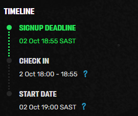 ApexAfrUpdates's tweet photo. Sign ups for the R15000* #ApexZAGrind tournament by @AfricanGaming are officially open!

Groups start on 2nd October, make sure you're signing up and get all your friends involved! 💙

🔗- https://t.co/iYg89SA2jd https://t.co/cdNHZDUoDl