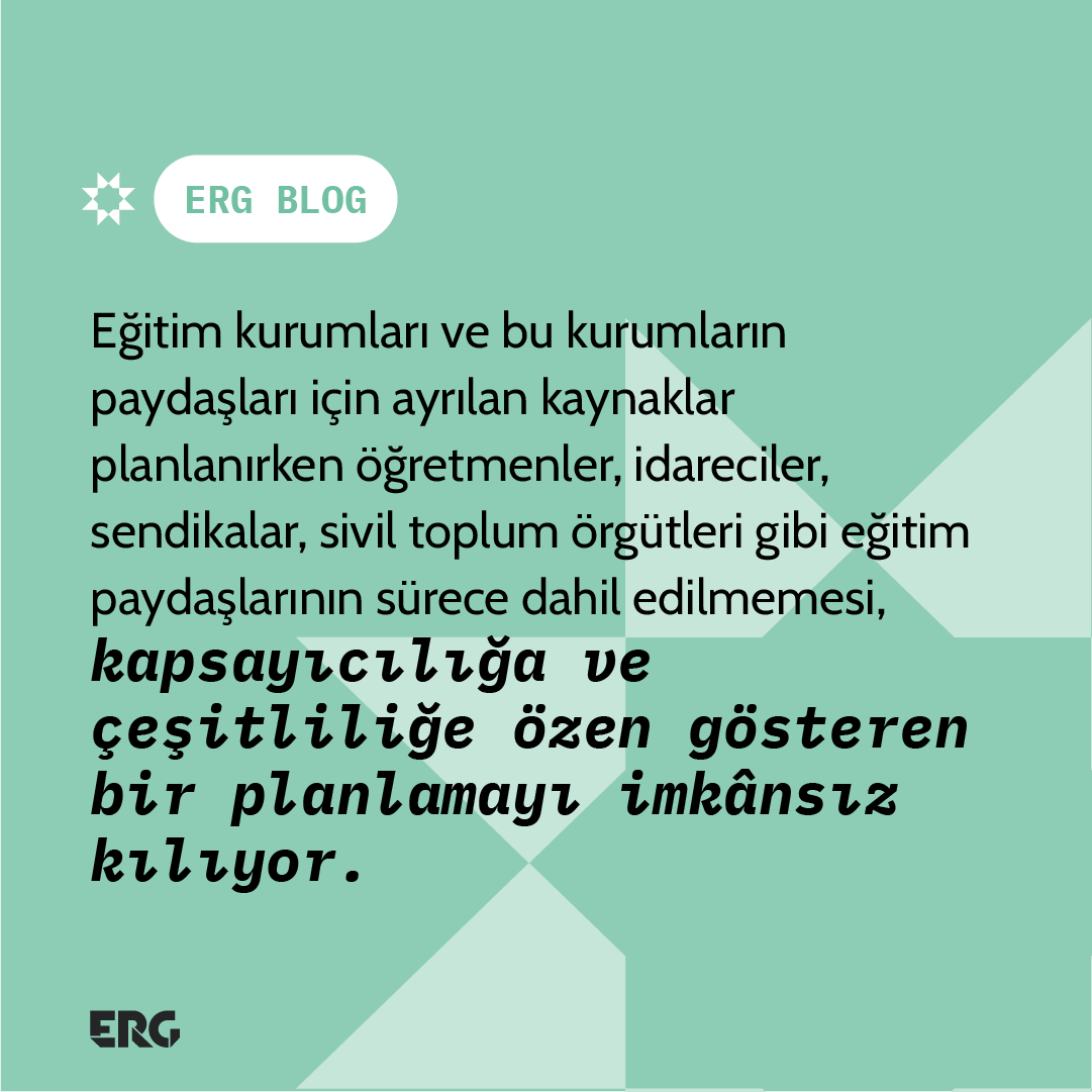egitimreformu's tweet photo. 📌 Eğitime ayrılan kaynakların eğitim paydaşlarının katılımıyla planlanması ve onların mesleki ve kişisel gelişimi ile iyi olma hâlini odağa alması gerekiyor.
ERG Politika Analisti Sinem Sefa Akay’ın yazısını #ERGblog’da okumak için 👉https://t.co/GwPZAqyyhH https://t.co/WjwsrhZIbo