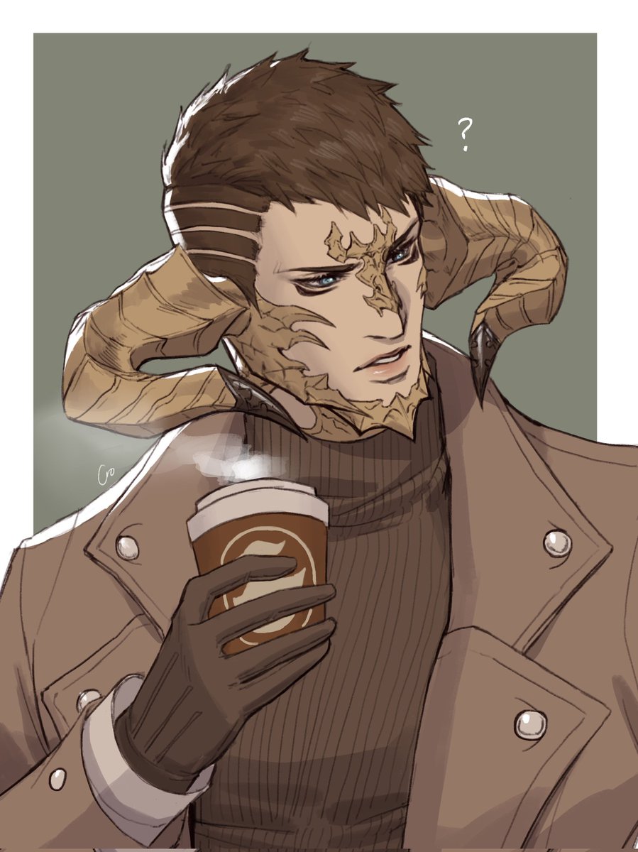 Crovius_'s tweet image. Old coffee series of my aura boys from last year ☕️ ✨️
Kinda missing drawing them 
#FFXIVART #AuRa