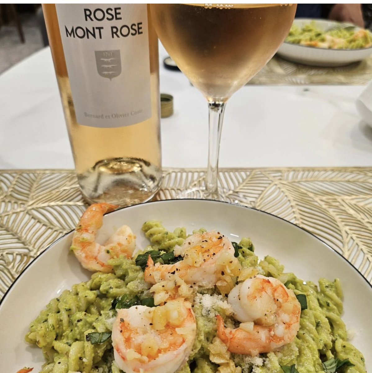 Thanks for your love & sharing. 

“ Pasta two nights” with Rose Mont Rose. We’re a fan too. 

#DomaineMontrose