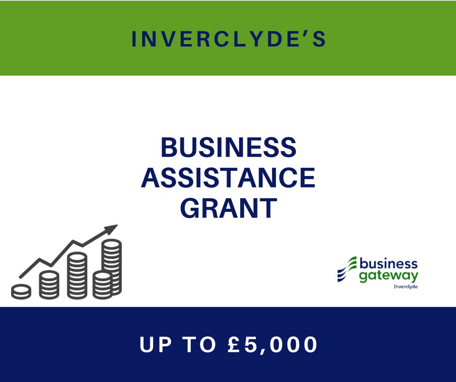 📣 Exciting News for Businesses trading in Inverclyde! 🌟 Introducing the new Business Assistance Grant, designed to help existing businesses meet their growth objectives. 💼💡 For more details, contact us ☎️ 01475 779 327.