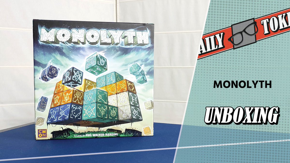 ElDailyToken's tweet photo. ¡¿Qué tal?! Os dejamos por aquí el #unboxing (y os contamos cómo se juega, más o menos XD) de #Monolyth de @Asmodee_es, un juego tipo puzle en el que compitiremos por crear las piedras gigantes más perfectas mientras cumplimos objetivos! #juegosdemesa
> https://t.co/Ly0IRe0ntC https://t.co/vkRPA2XyRc