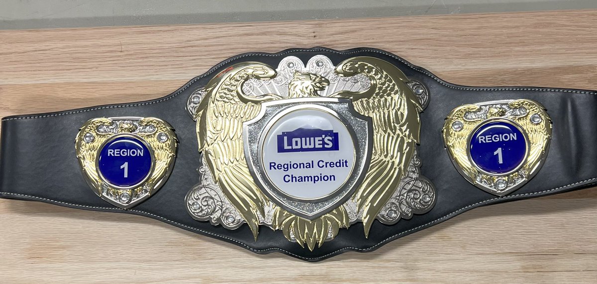 bowtieguy65's tweet photo. Today we received the credit champions belt for being #1 in credit , but Kandy has been our driving force with her 714 total apps YTD, Way to go Kandy. @nmcmillan1369 @BenitoKomadina @madelinemak1 @xen_arely @1369DMIS https://t.co/2ySZG4ebFS
