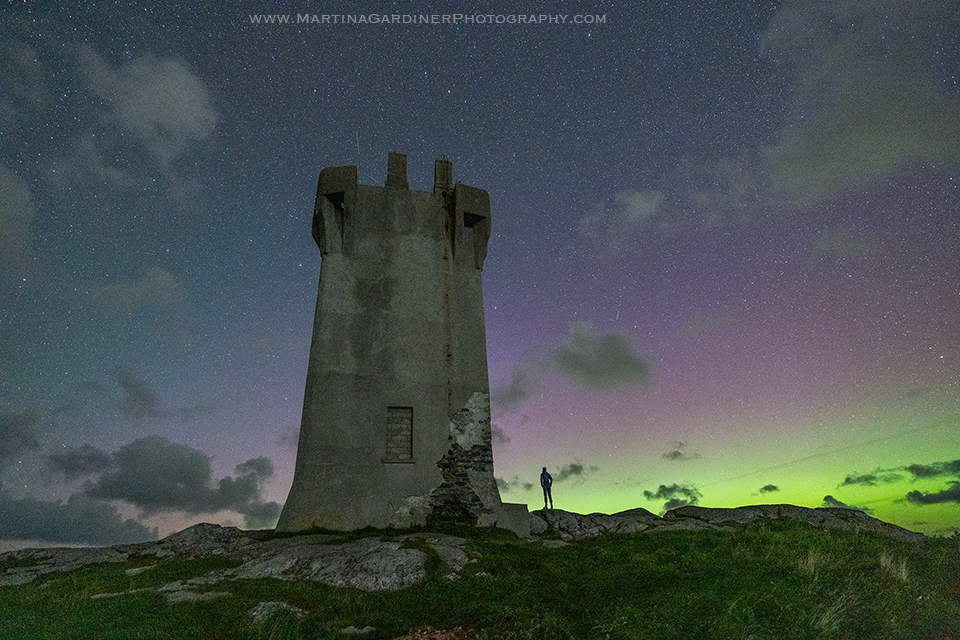 Last night's #aurora from Malin Head #Donegal. Great to be back out again