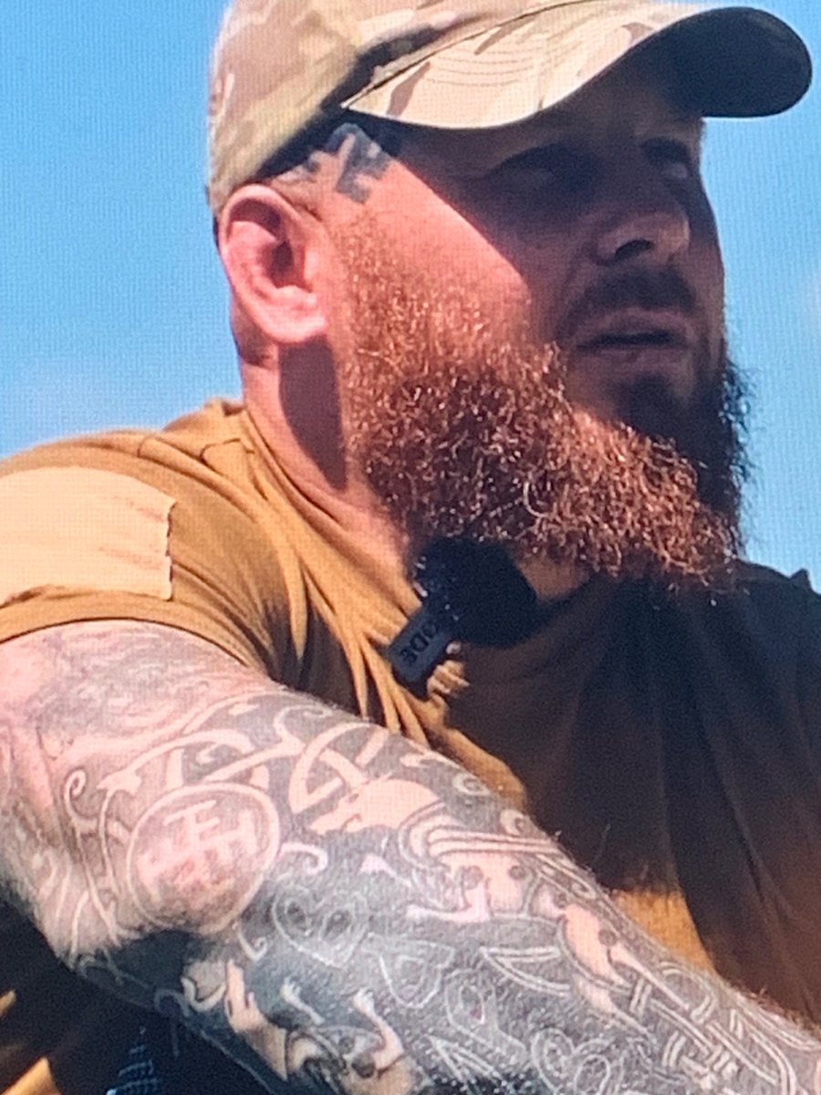 DamienMichael28's tweet image. Everyone who chooses to believe the lie that Ukraine doesn’t have Nazis fighting for them. I urge you to look up Ukraine 3rd seperate assault brigade. Patch is black sun. Guy has a swastika on his head. Doesn’t get any clear than this. #DefundUkraine #HoldDemocratsAccountable