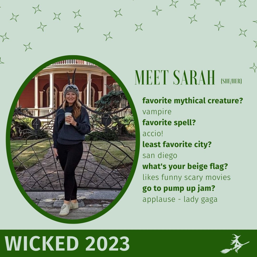 WickedUltimate's tweet photo. it’s no wonder her favorite spell is the summoning charm, she’s steady on the field and reigning in all the catches 

#33 Sarah Medley 
Position: Cutter
Playing For: 3 Years
2022 Club: Wicked

#wedefy x #wickedlove https://t.co/9V8pM7Sey8