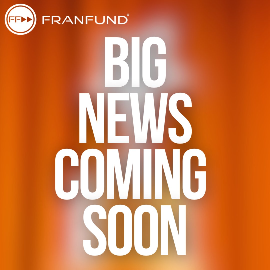 Big News Alert! 📣 Something incredible is brewing at FranFund. Make sure to stay tuned, we can't wait to share our excitement with each and every one of you!

#FranFund #Financing #Franchisefunding #Fundingdreams #futuregoals #Finance #Financeindustry #funding