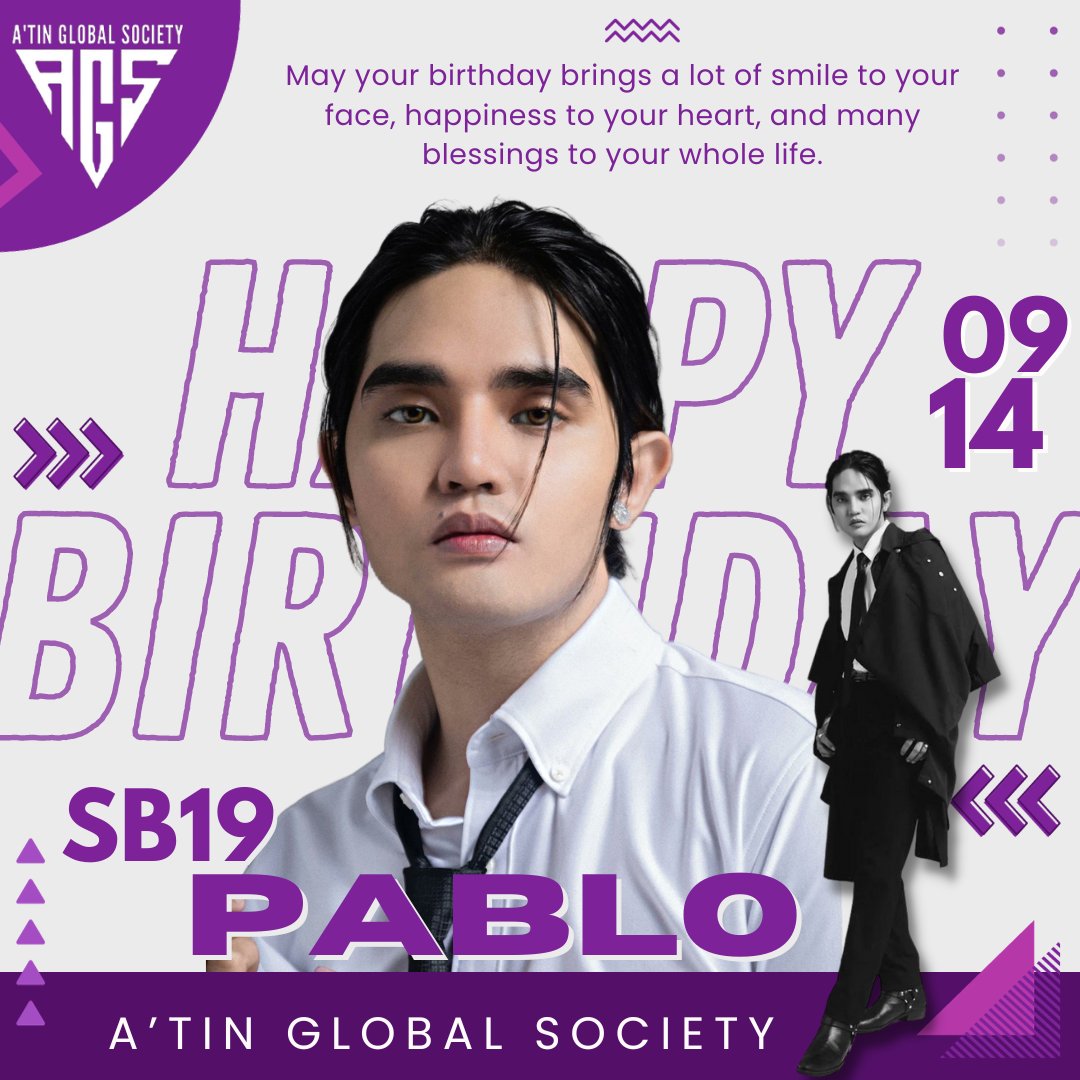 ATINGlobalSoc's tweet photo. Happy Birthday to our Pinuno Pablo!🎂🥳🩷

"May your birthday brings a lot of smile to your face, happiness to your heart, and many blessings to your whole life."

PABLO DDAY BOOGSH
@SB19Official #SB19
#SB19_PABLO @imszmc 
#KaarawanNiSB19Pablo https://t.co/HSNkcsTy6g
