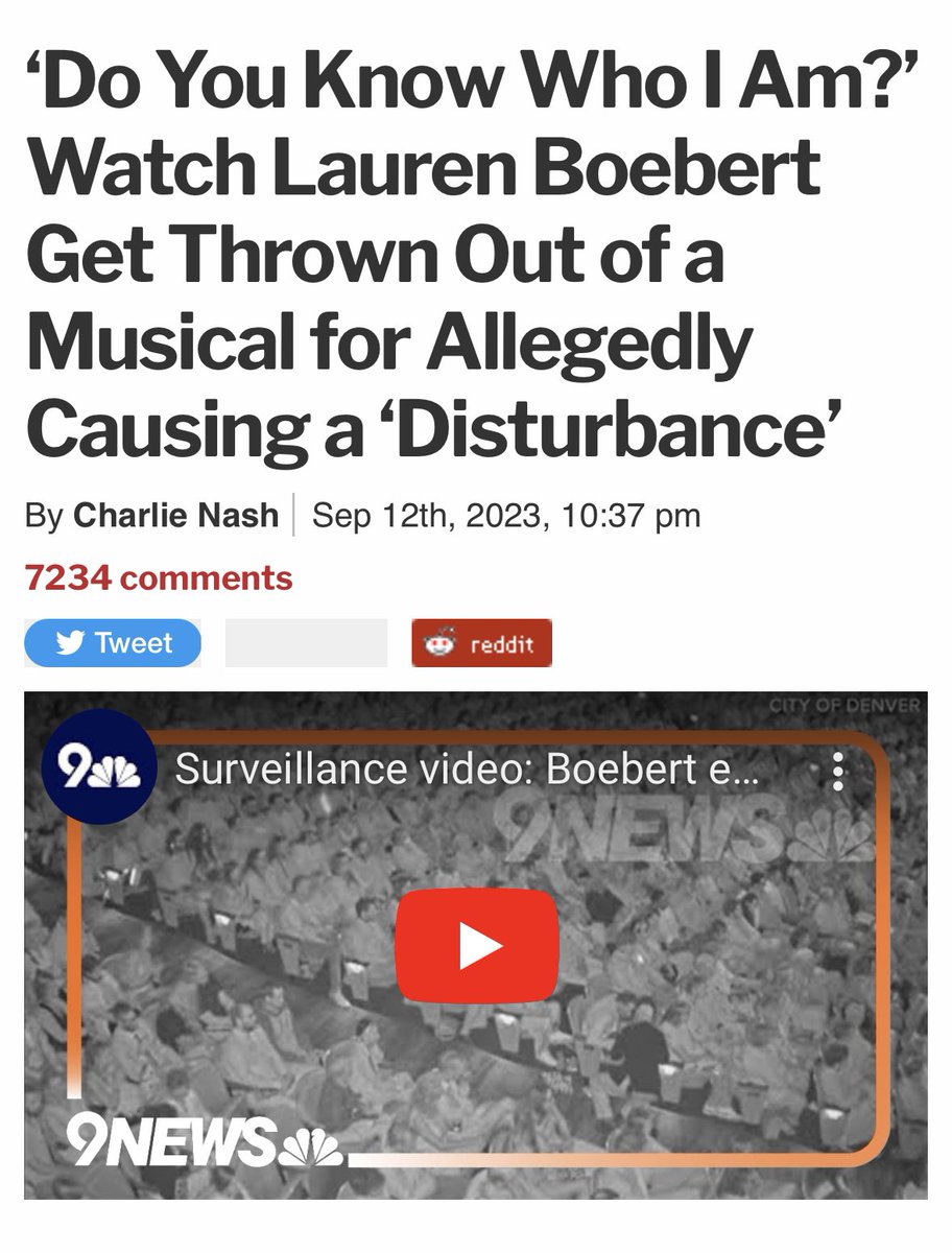 3YearLetterman's tweet image. Senator Lauren Boebert: A Tragedy in Three Parts