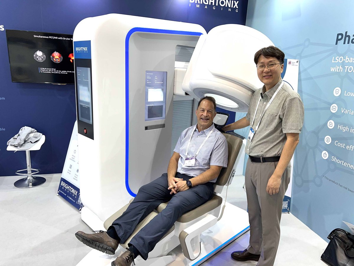 Wonderful_Sci's tweet photo. Join Brightonix at booth #409, hall X4 of #EANM2023 in Vienna! Explore the latest in medical imaging with Pharos Clinical PET scanner and BTXBrain AI solutions. Experience the future of healthcare with Brightonix #MedicalInnovation #HealthcareTech #brainPET #dementia #brightonix https://t.co/J5Mt45lul2