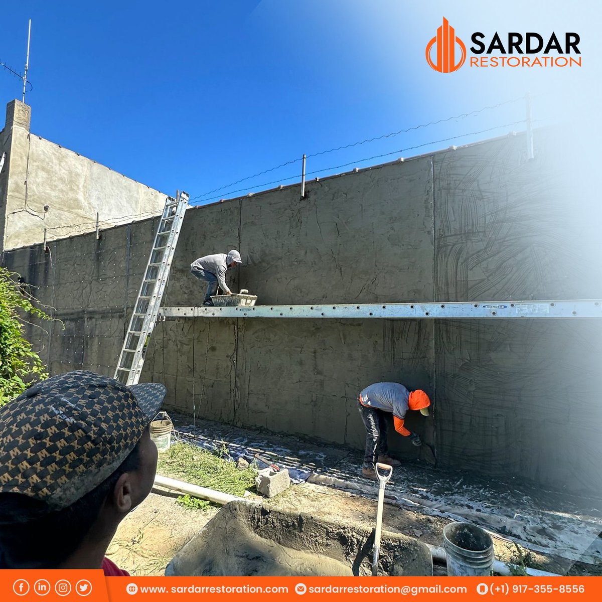 SardarCorp's tweet photo. Get an exclusive glimpse of the ongoing construction progress on our Stucco Repair project!

📞 +1 (917)-355-8556

#StuccoContractor #StuccoProject #Construction #ConstructionServices #ConstructionCompany #Bronx #Manhattan #NewRochelle #NewYork #Queens #Westchester https://t.co/5ZGCDBc9vP