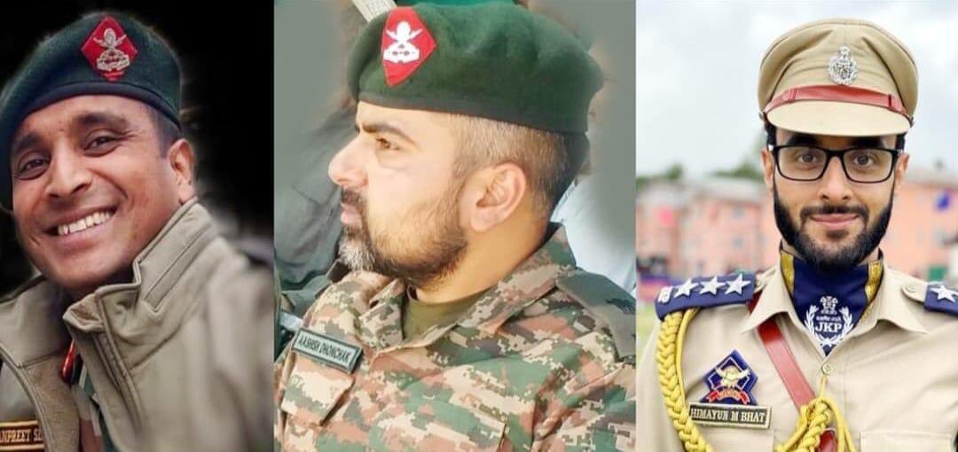 I extend my deepest condolences 4 the supreme sacrifice of Colonel Manpreet Singh,Major Ashish & DYsP Hamyun Bhat in the tragic terrorist attack in Kokernag.Their bravery & dedication to protecting thr fellow citizens will always be remembered. My thoughts are with their families