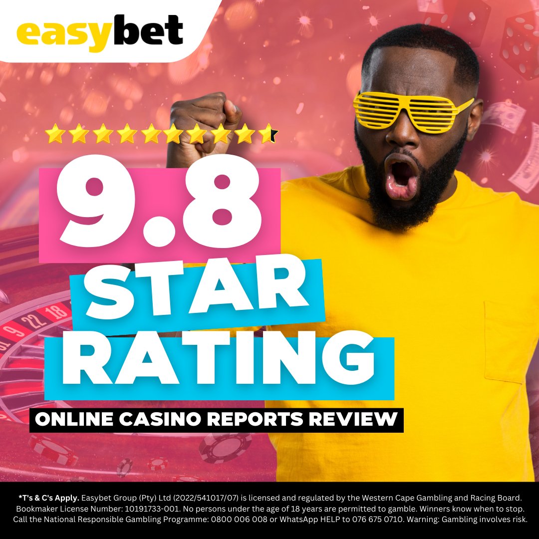 Easybet gets a high-star rating (9.8/10) from Online Casino Reports! ⭐️

Sign up today and start winning!🏆

Read the full review here: bit.ly/3Zi05lN
