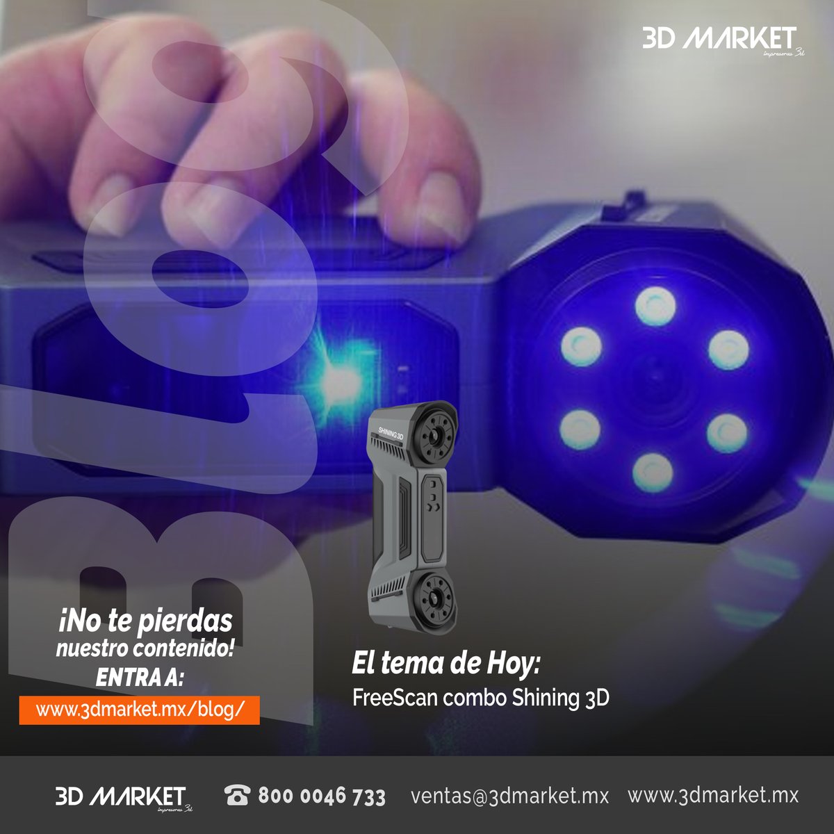 3DMarketMx's tweet image. DESCUBRE EL POTENCIAL DE FREESCAN COMBO CON EL ESCANEO 3D PARA MOLDES AUTOMOTRICES 🚗

3dmarket.mx/blogs3dmarket/…

Contáctanos:
☎️CDMX: (55) 2121 2712
☎️GDL: (33) 3407 0608
☎️QRO: (442) 2137 936
☎️Int. de la República: 800 0046 733

 #blog #escaner3d #freescancombo #3dmarket