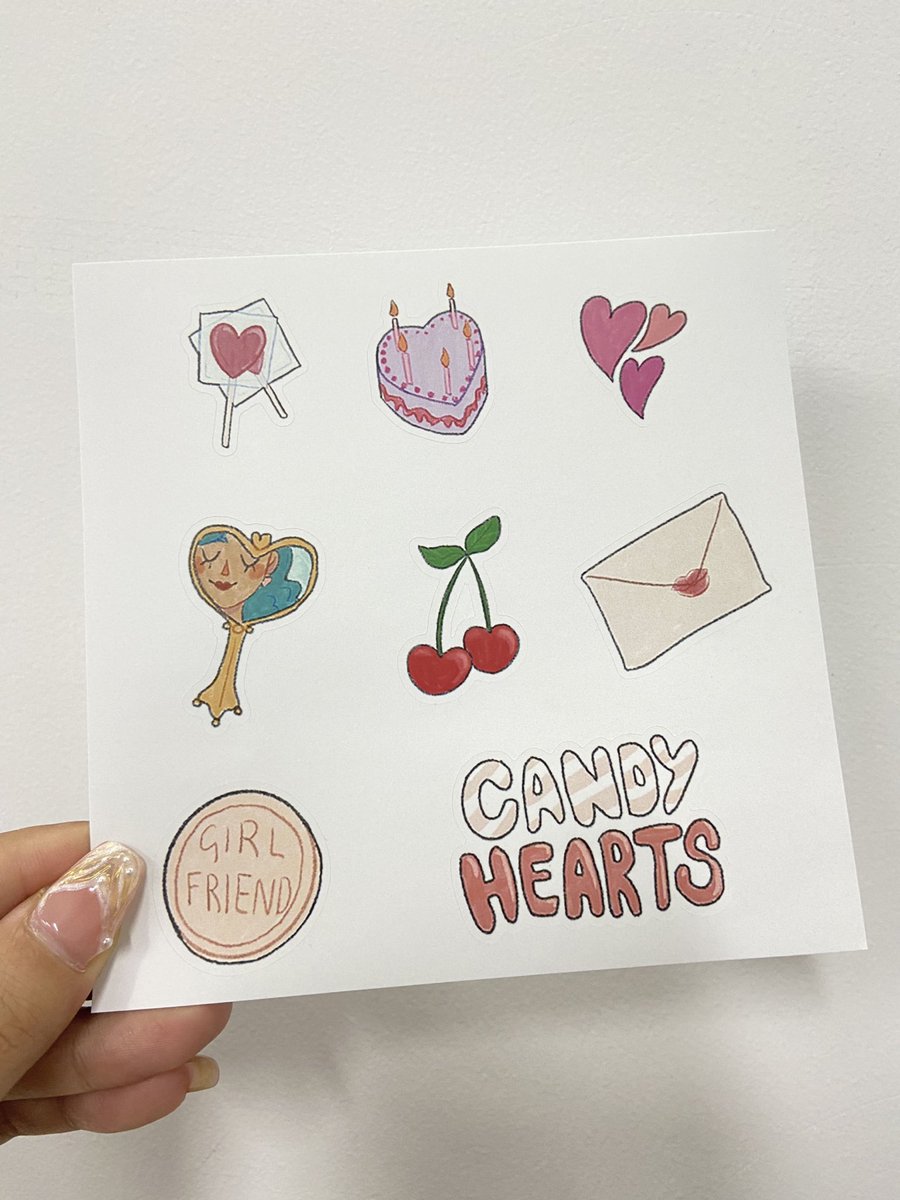 candyheartszine's tweet photo. Super exciting update photos of our merch line! https://t.co/w1YX21bD9n