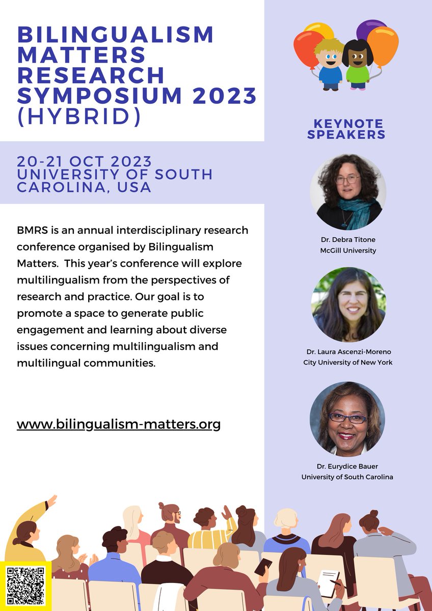 Our hybrid Bilingualism Matters Research Symposium is getting closer! Register now at bilingualism-matters.org/events/bilingu… @BilingMatters