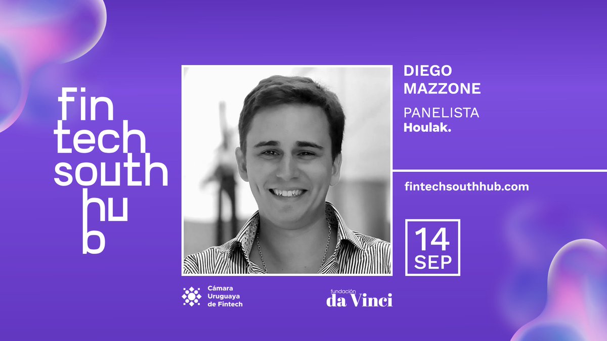 Join our CEO, Diego Mazzone, at the Fintech South HUB event this Thursday, September 14, at Antel Arena 📍

He’ll be sharing insights in the panel 📢 “No Room for Error: Legal Guide in Fintech” on the HUB stage.

#Houlak #BusinessLeadership
#FintechSouthHUB #FSHUY