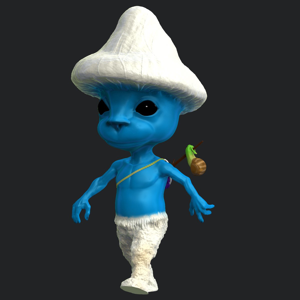 juanperoen3d's tweet photo. Here is my new model about the #SmurfCat is 3d printeable and if you want it you can go to the website of @Cults3D  and search "smurfcat" https://t.co/3YPTCDNwou