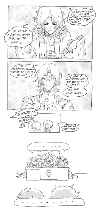 + bonus louis/alear ルイリュ ♂ because i cant believe i havent drawn anything for this ship yet actually