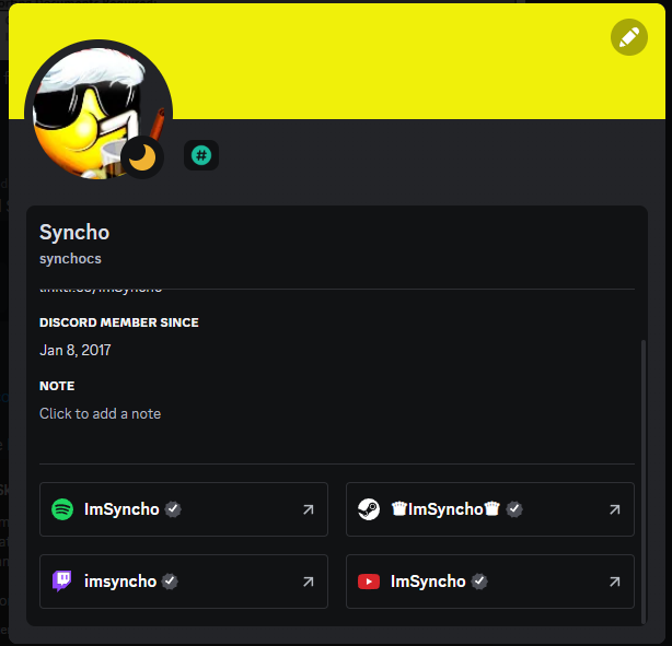 SynchoCS's tweet photo. ⚠️IMPORTANT ⚠️

I've been contacted recently by numerous people about someone impersonating me on DISCORD. 

✍️Please NOTE:

I will NEVER add you / contact you first.
My ONLY discord is " synchocs "
My steam is LINKED to my discord

Retweet for awareness 🔄
Stay safe out there🙏 https://t.co/5lIksXP6HC
