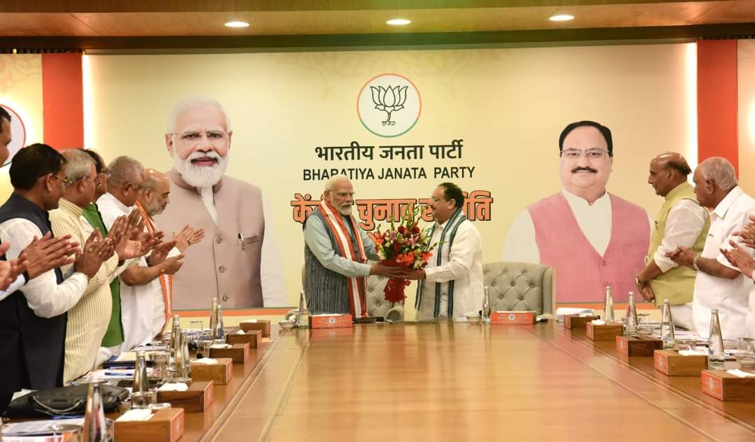 shivprakashbjp's tweet photo. G-20 के सफलतम् आयोजन के लिए भाजपा केंद्रीय चुनाव समिति ने मा० प्रधानमंत्री श्री @narendramodi जी का प्रस्ताव पारित कर अभिनन्दन किया।
@BJP4India https://t.co/LF8JQVEFJQ