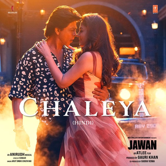 .<a href="/anirudhofficial/">Anirudh Ravichander</a>, <a href="/arijitsingh/">Arijit Singh</a> and <a href="/shilparao11/">Shilpa Rao</a>'s "Chaleya" breaks the all-time single day stream record for a song on Spotify India with 2.09 million streams.