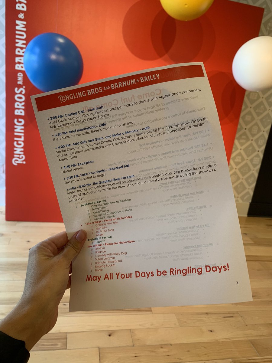 Made it to Tampa! I’ve got a very busy day today - check out that schedule! <a href="/Ringling/">Ringling Bros. and Barnum & Bailey</a> <a href="/KTBS/">KTBS</a>
