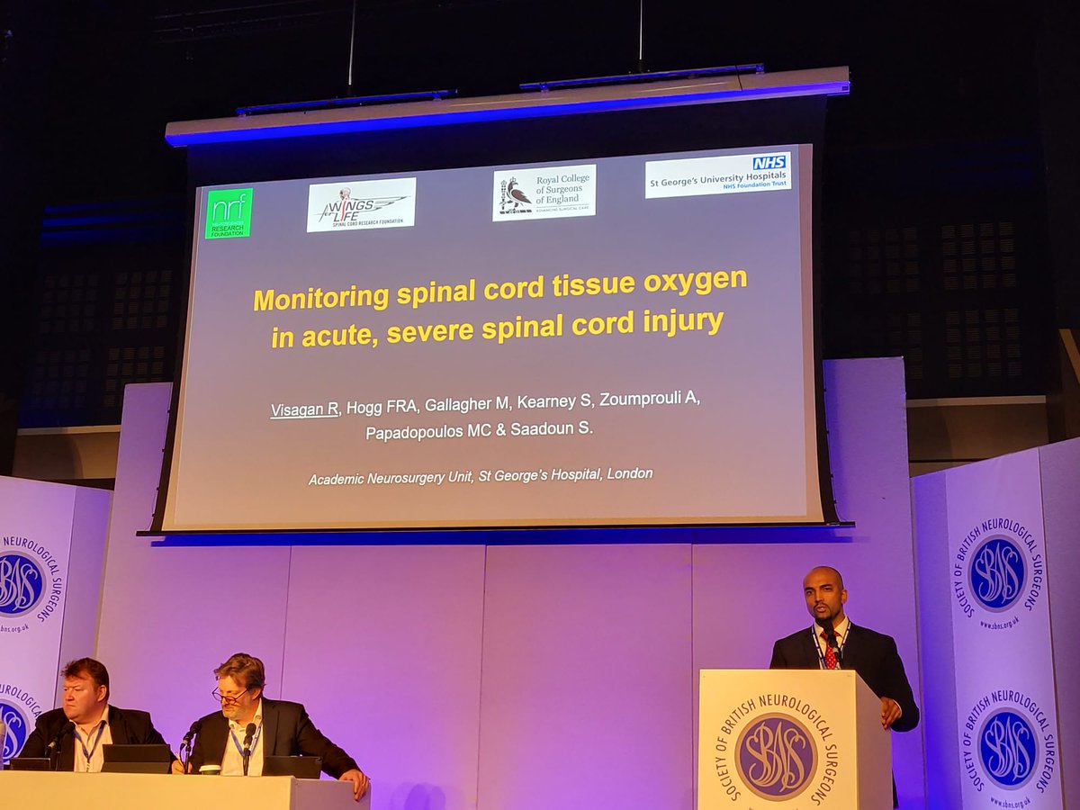 STGNeurosurgery's tweet photo. Congratulations to @visagan_r for his prize winning talk @The_SBNS #SBNSLONDON2023 https://t.co/w1vIano5bn