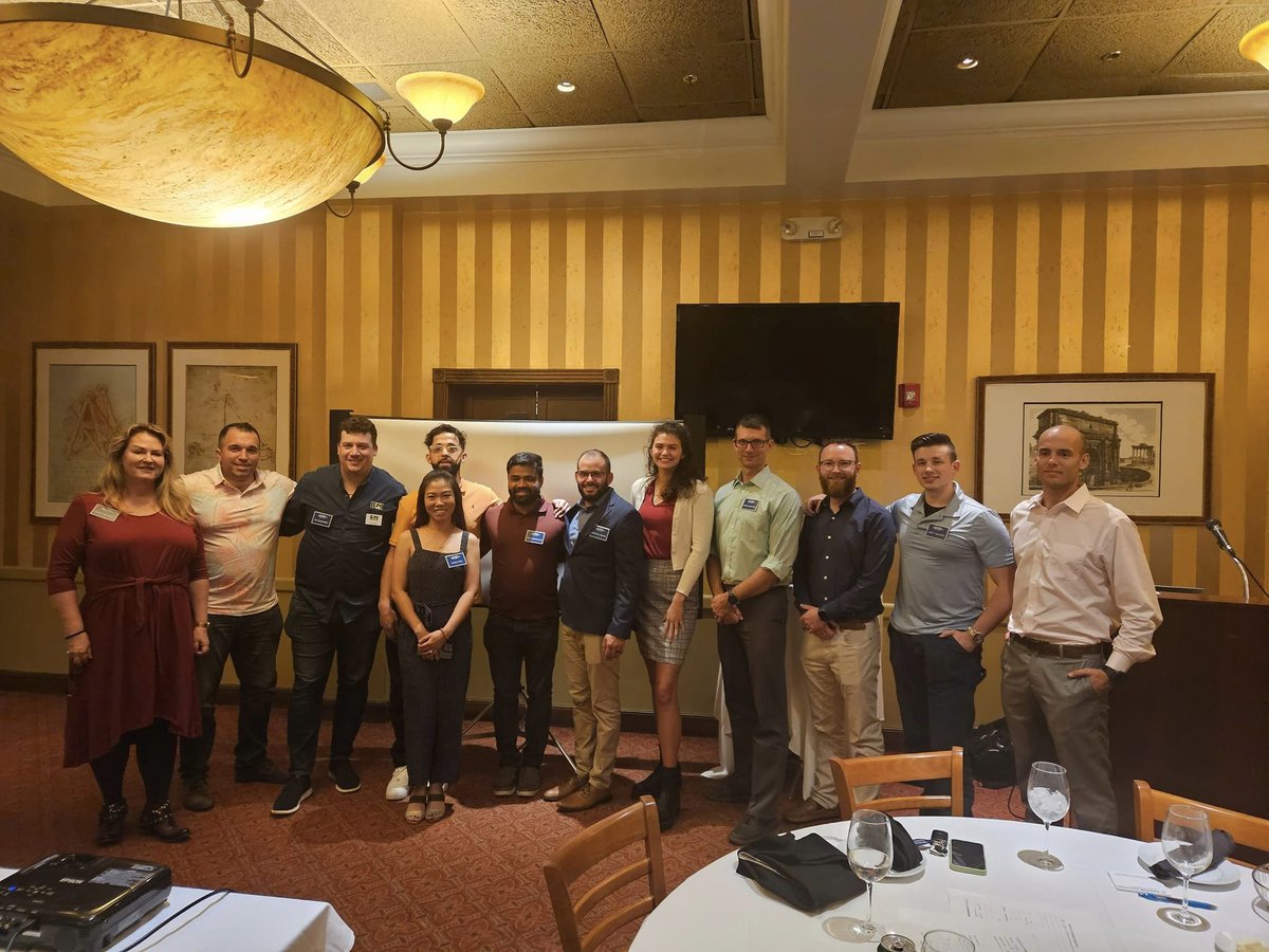 The future is bright 🌞 for ASHRAE Florida West Coast (FWC) with 2023 - 2024 President Marlon Vargas centered with members of our FWC Leadership.  Take a look at FWC's updated website that features members of our Chapter Officers and Committee Chairs here: ashrae-fwc.org/florida-west-c…
