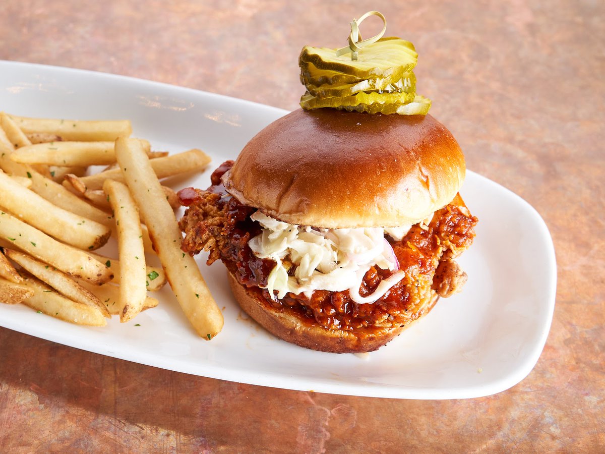 BottleneckMgmt's tweet photo. Psst...we have a secret! If you sign up for Bottleneck Rewards, you get access to our secret menu item.🤫 Sign up and chow down on a Rebel's Inferno Chicken Sandwich. 

🔗https://t.co/Dw4h84Js3v https://t.co/jfoHRlflrE