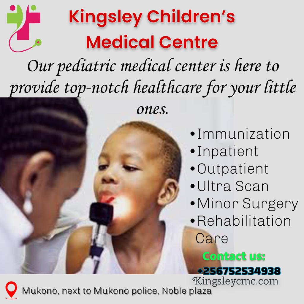 We shall continue to be a center of excellence by providing the best pediatric services.
Try us and you won't regret.
Call us on 0752534938
#pediatrics #bestcare #kingsleycmc #AppleEvent #todoaperu #bbtvi #Libya #Cavalcante